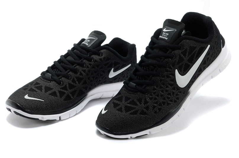 Nike libre tr s adapter 3 respirer nike chaussures libres 5.0 trainning blanc noir (2)